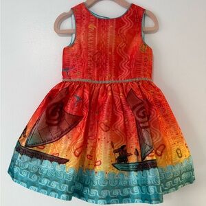 Pippa & Julie Moana Dress Disney Collection